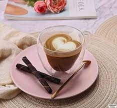 فنجان دو جداره داخل قلبی