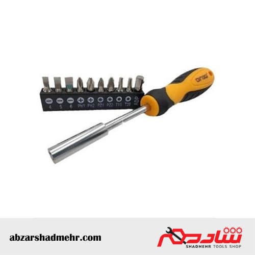ست پیچ گوشتی 11 عددی دینگی 68011 — تصویر ۲