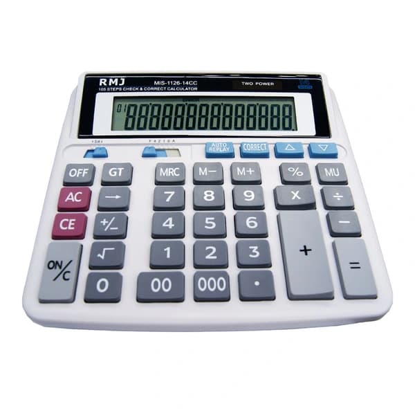 ماشین حساب آر ام جی مدل MIS-1126-14C — تصویر ۲