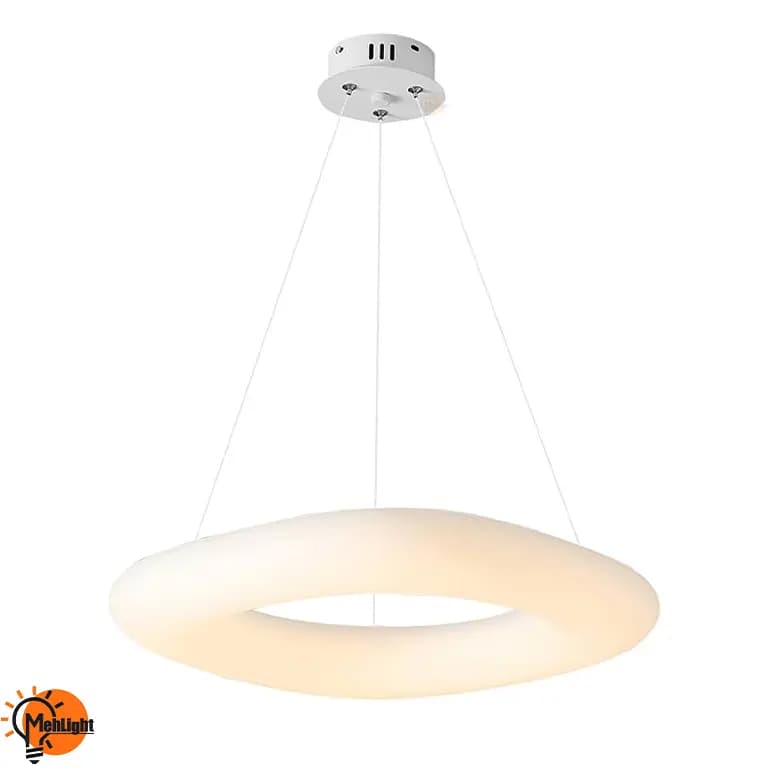 لوستر LED مدل دوناتی یک طبقه کد 530
