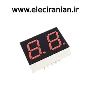 سون سگمنت دو دیجیت 16 در 20 آند قرمز مالتی پلکس کد محصول : smn-4201fsr
