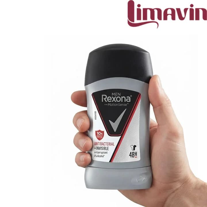 استیک ضد تعریق مردانه Antibacterial + Invisible رکسونا — تصویر ۴