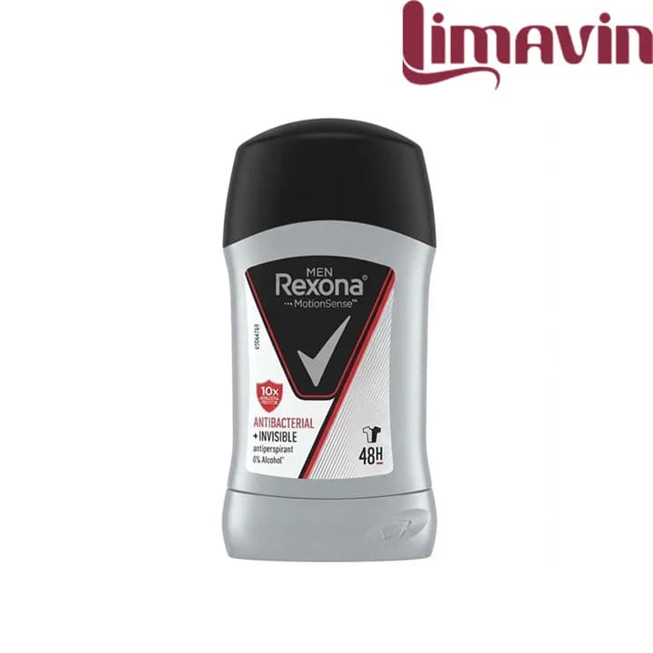 استیک ضد تعریق مردانه Antibacterial + Invisible رکسونا — تصویر ۳