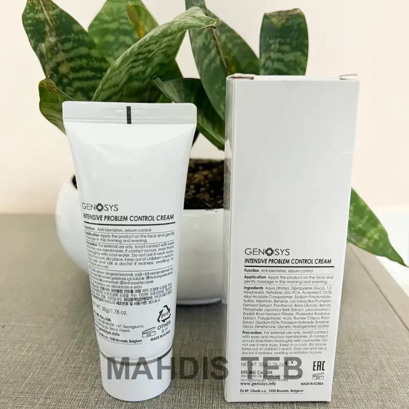 کرم کنترل جوش و چربی پوست ژنوسیس — تصویر ۳