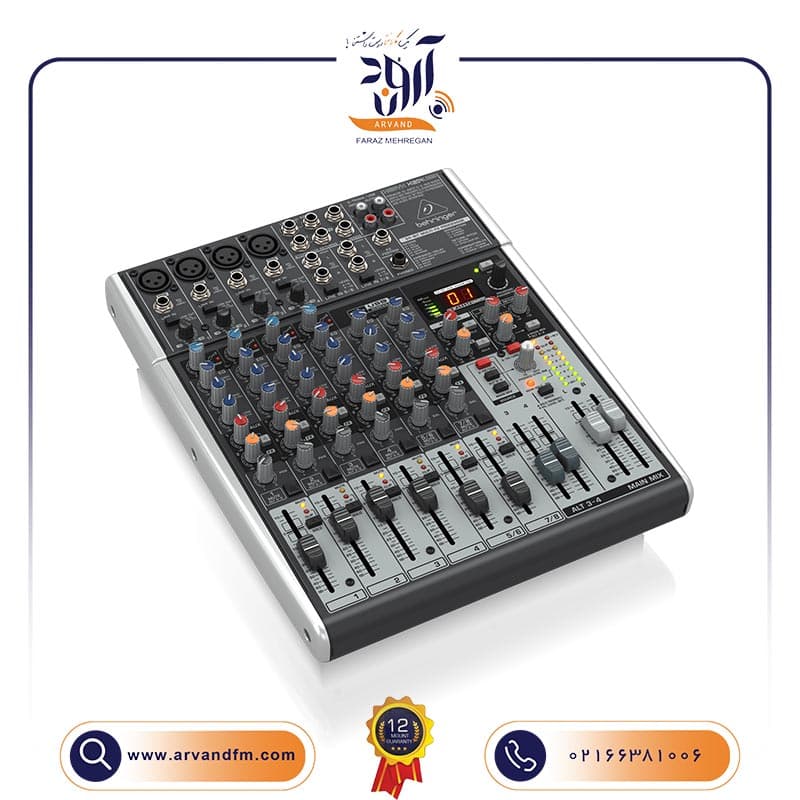 میکسر آنالوگ X1204USB برند Behringer — تصویر ۲
