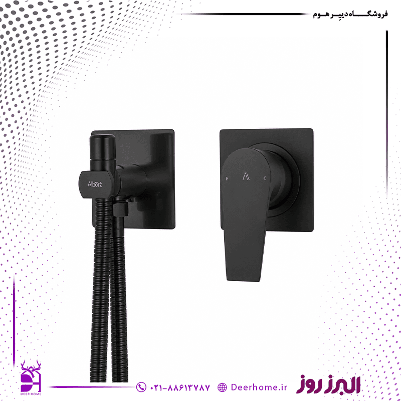 شیر توالت توکار البرز روز مدل کارن — تصویر ۲