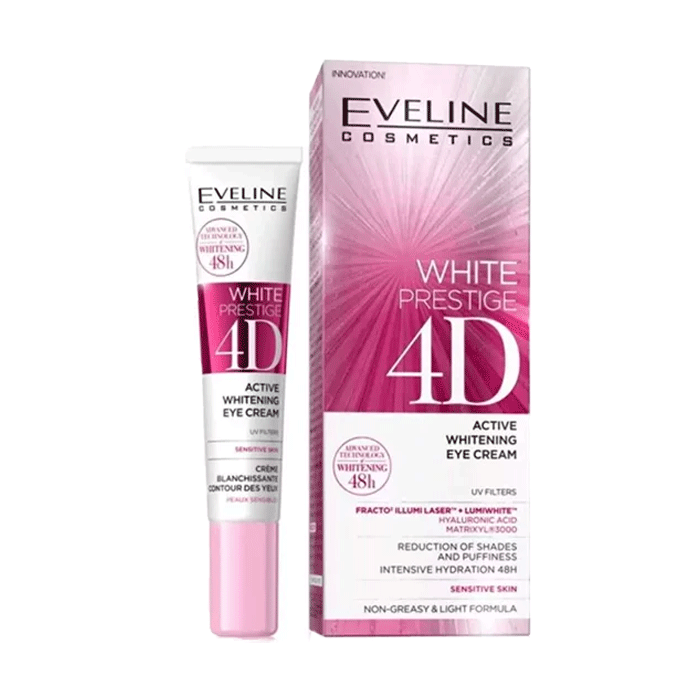کرم |روشن کننده| دورچشم| اولاین |(EVELINE-4D eye cream)