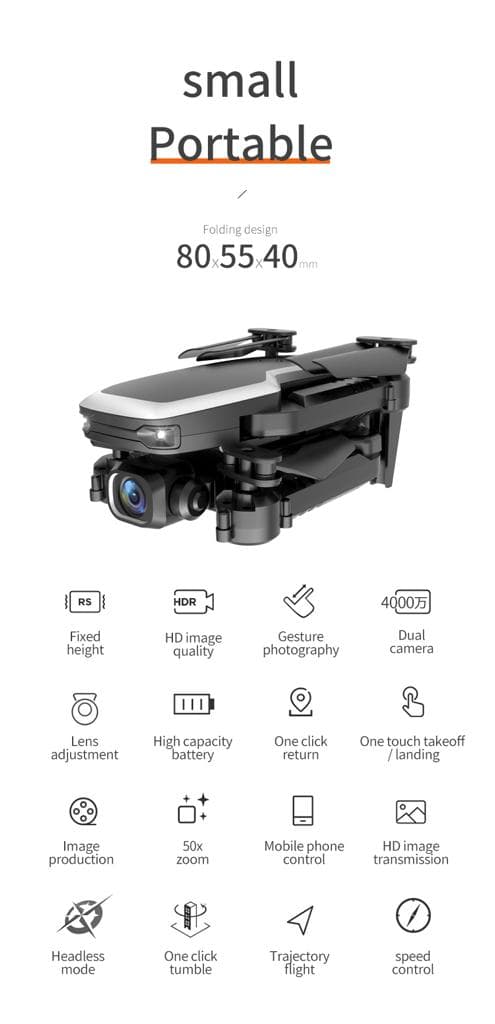 کوادکوپتر مینی csj s171pro — تصویر ۶