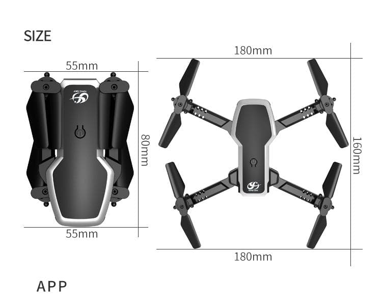 کوادکوپتر مینی csj s171pro — تصویر ۷