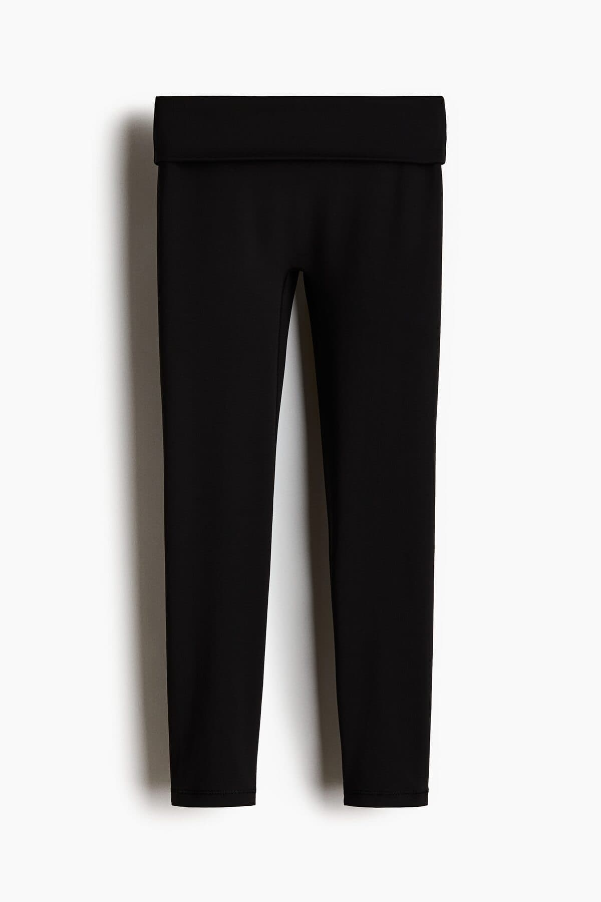 ساپورت اچ اند ام دخترانه پلی استر مشکی راسته Slim Fit/اسلیم فیت فاق نرمال Skinny/اسکینی اسپرت | H&M 1317669 ID — تصویر ۴
