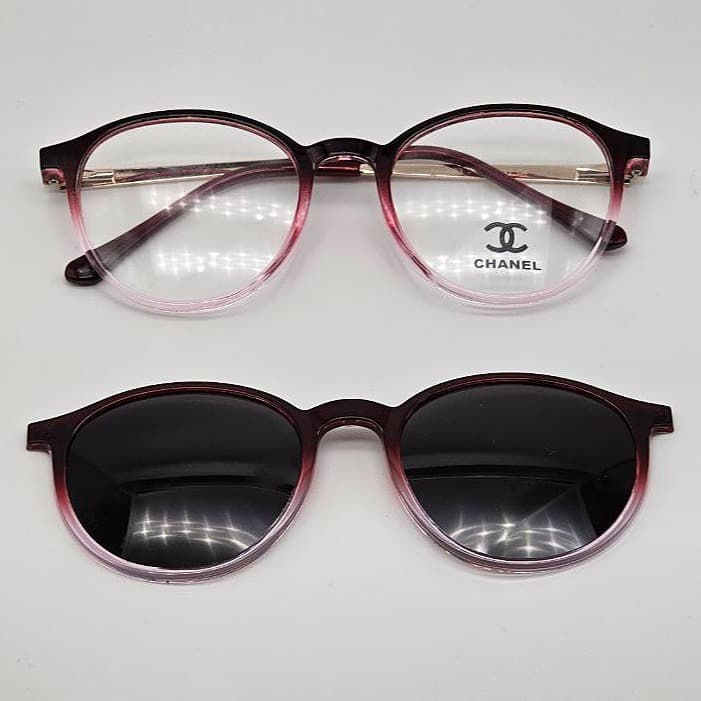 عینک طبی کاور دار زنانه chanel مدل 3003 — تصویر ۲