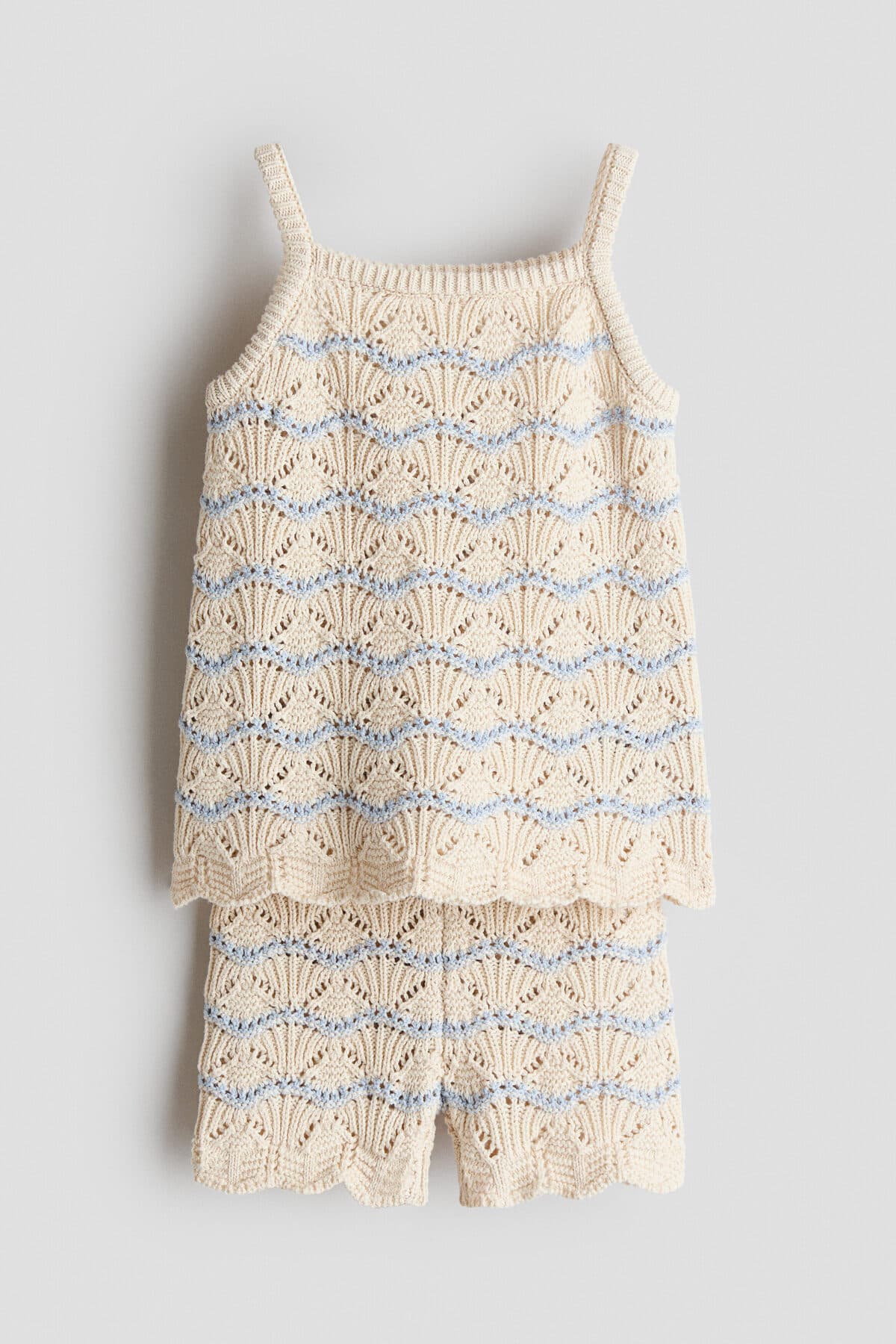 ست نوزادی اچ اند ام دخترانه بژ | H&M 1331881 CN — تصویر ۴