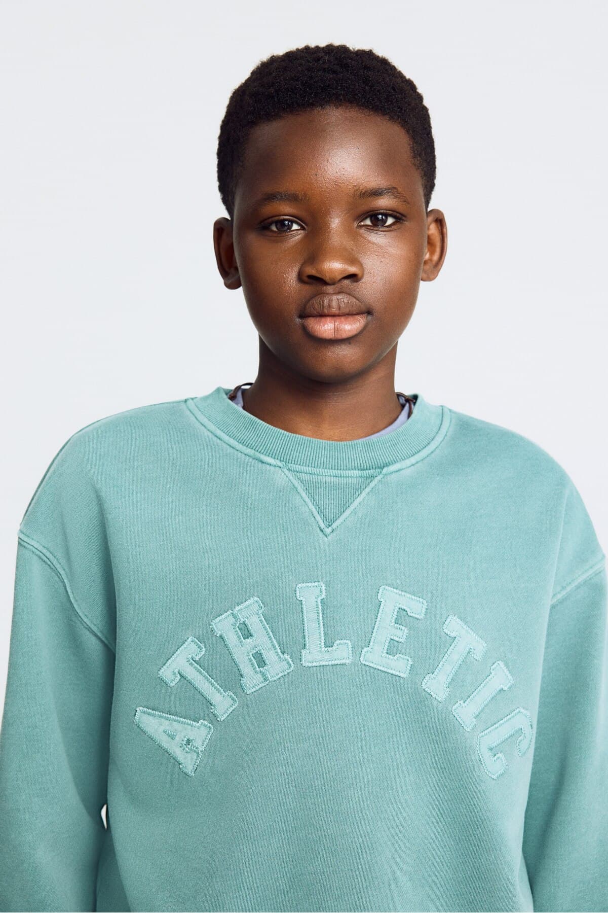 سویشرت اچ اند ام پسرانه سبز | H&M 1342458 CN — تصویر ۳