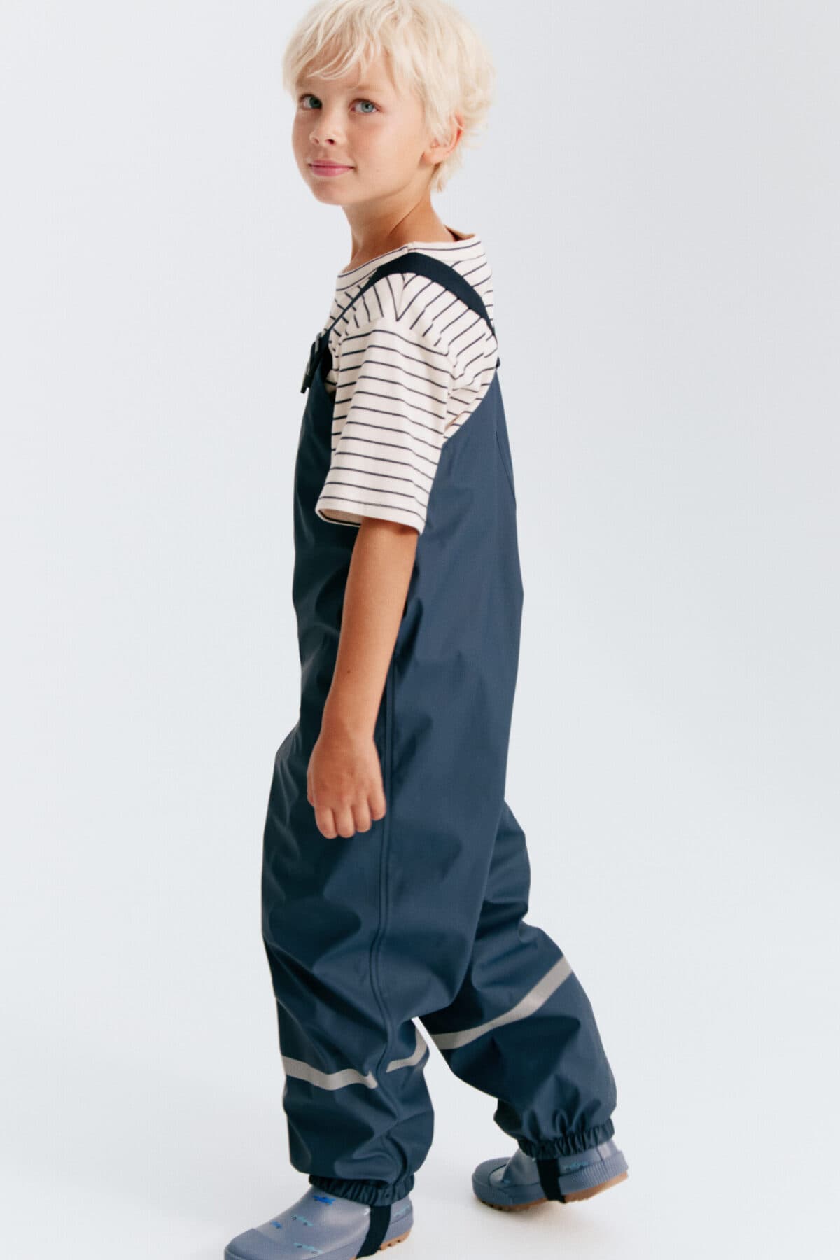 بارانی و بادگیر اچ اند ام پسرانه آبی راسته Regular/رگولار | H&M 1347150 CN — تصویر ۶