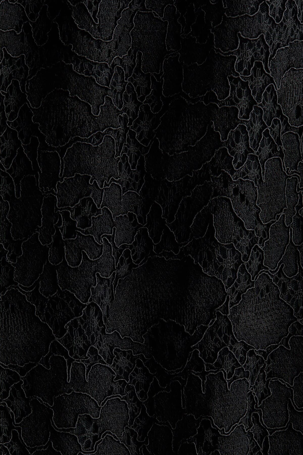 شلوار اچ اند ام دخترانه مشکی گلدار فاق نرمال | H&M 1346813 CN — تصویر ۲