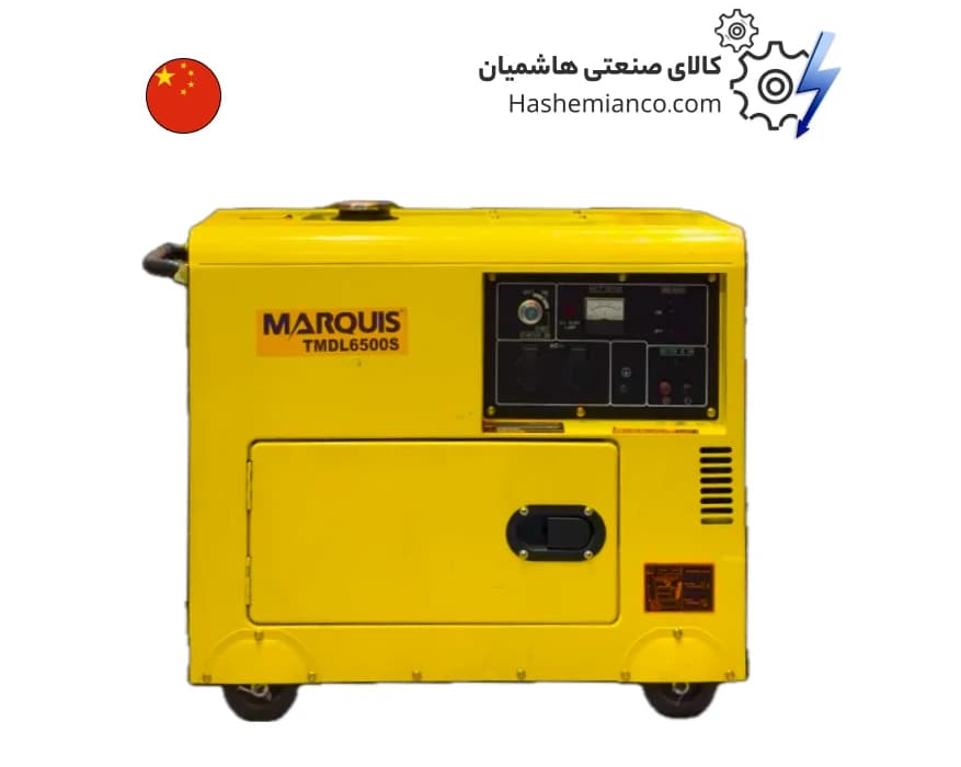 موتور برق دیزلی تکفاز 5.5 کیلووات مارکوئیس مدل TMDC6500