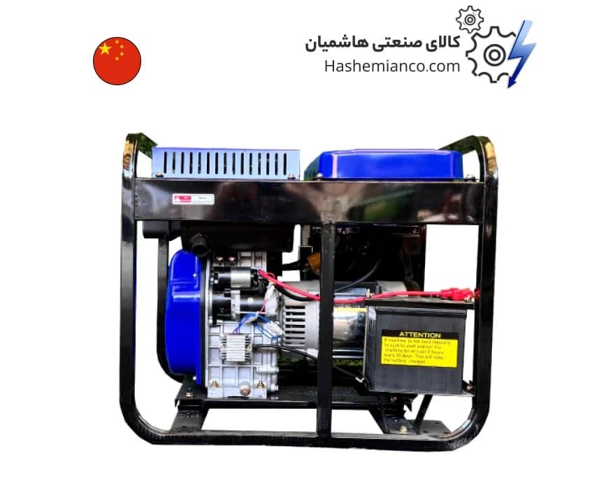 موتور برق دیزلی تک فاز سه فاز 8.5 اگرو مدل AD11000CEB-3 — تصویر ۴