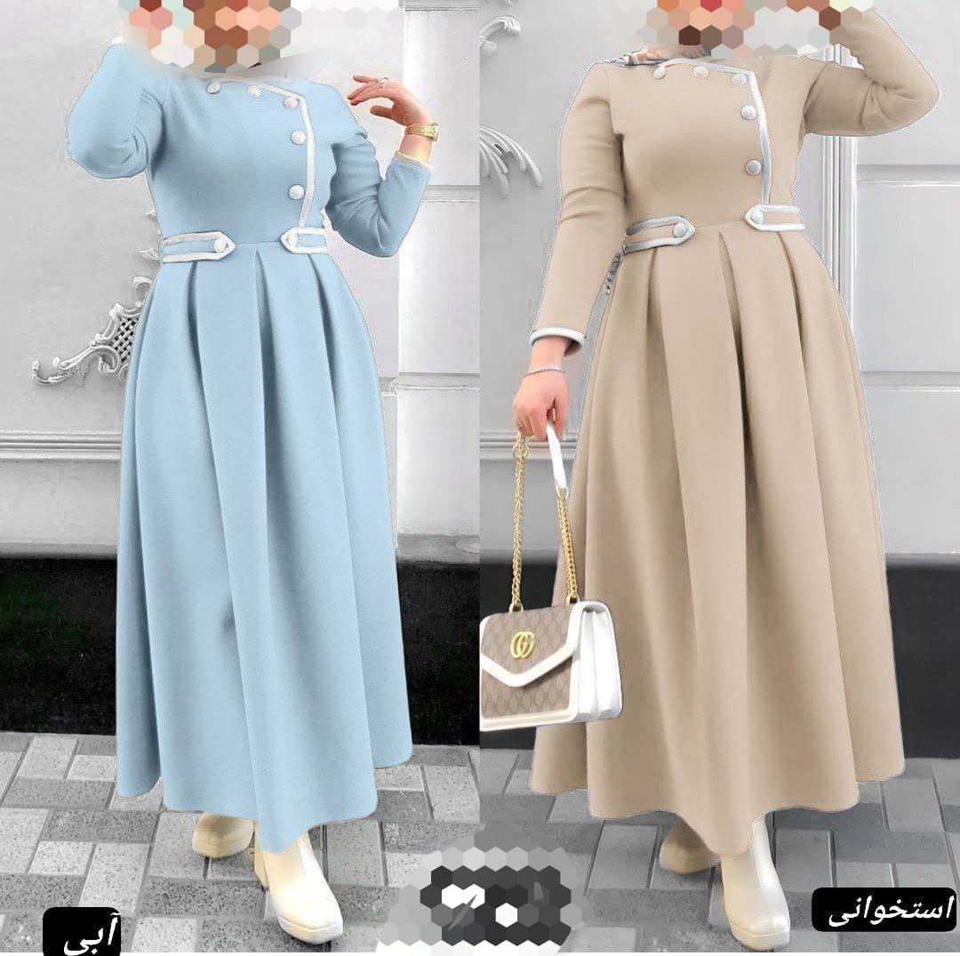 پیراهن بلند مازراتی عروسکی مجلسی — تصویر ۳