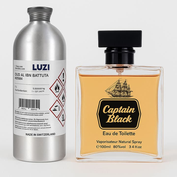 عطر کاپیتان بلک برند لوزی