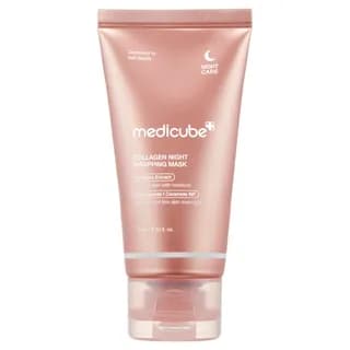ماسک شب لایهبردار کلاژن مدی کیوب 75 میل Medicube Collagen Night Wrapping Mask — تصویر ۴