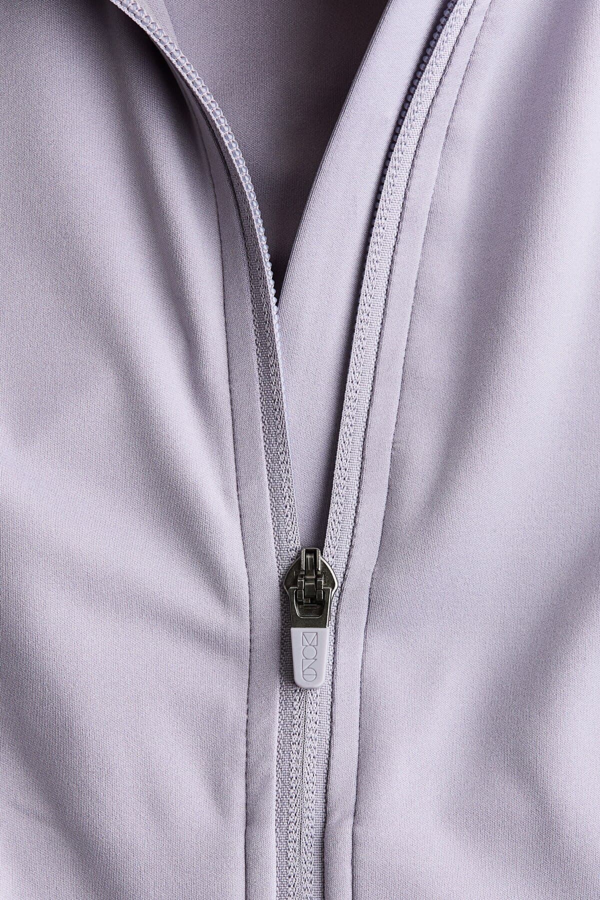 سویشرت اچ اند ام دخترانه پلی استر بنفش راسته Fitted/فیت بیسیک ورزش | H&M 1306582 CN — تصویر ۷