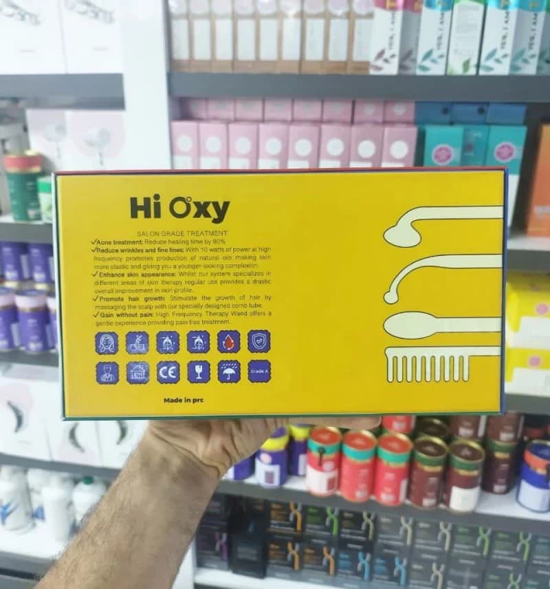 دستگاه هایفرکوئنسی هیدرودرمی 4پروب Hi Oxy — تصویر ۵
