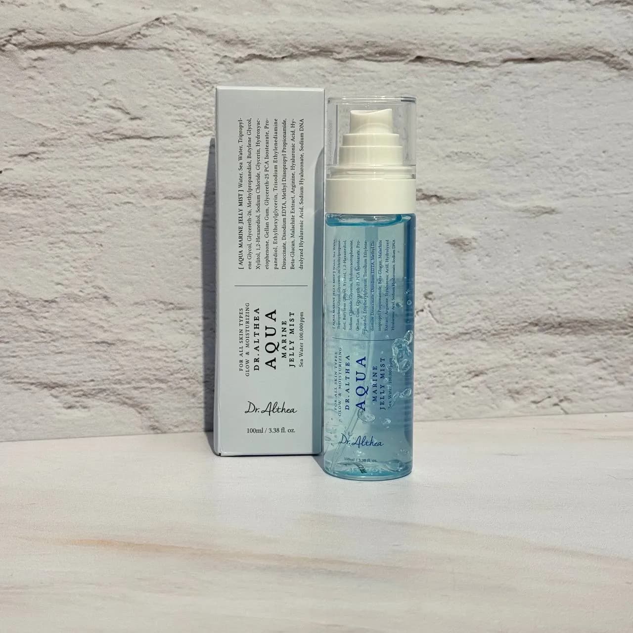 میست ژله ای آکوا دکتر التیا آبرسان عمقی و ترمیم سد دفاعی و رطوبتی پوست Dr.Althea Aqua Marine Jelly Mist