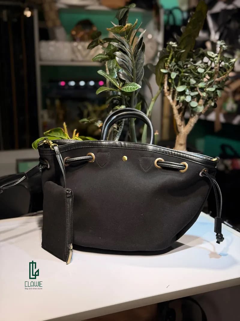 کیف زنانه.دخترانه : چرم جیر دسته دار شیک — تصویر ۷