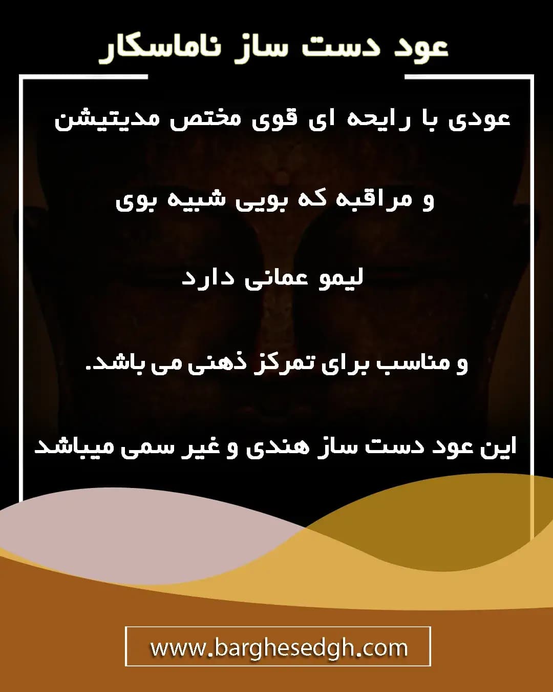 عود آمریا ناماسکار Namaskaar | عود شاخه‌ای هندی — تصویر ۵