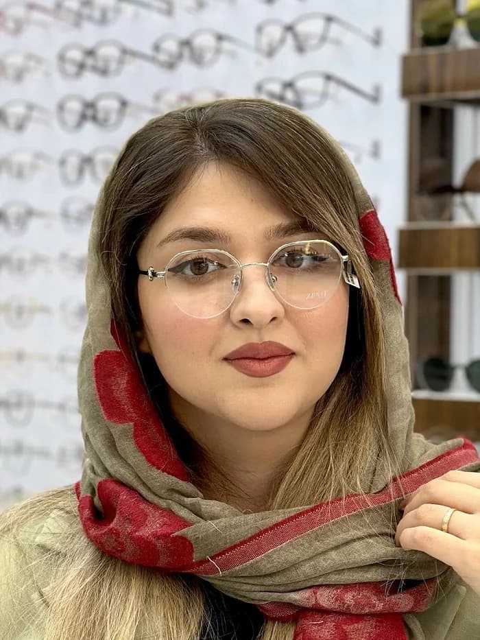 عینک زنانه زنیت کد 82868W — تصویر ۲