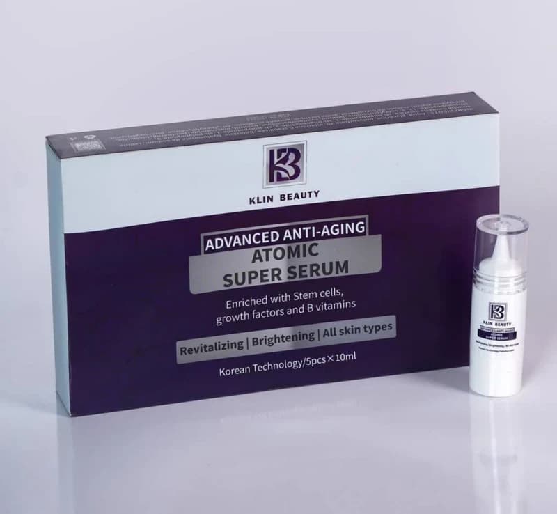 ویال سوپر سرم اتمی کلین بیوتی (جوانساز و ترمیم کننده) 10میل — تصویر ۲