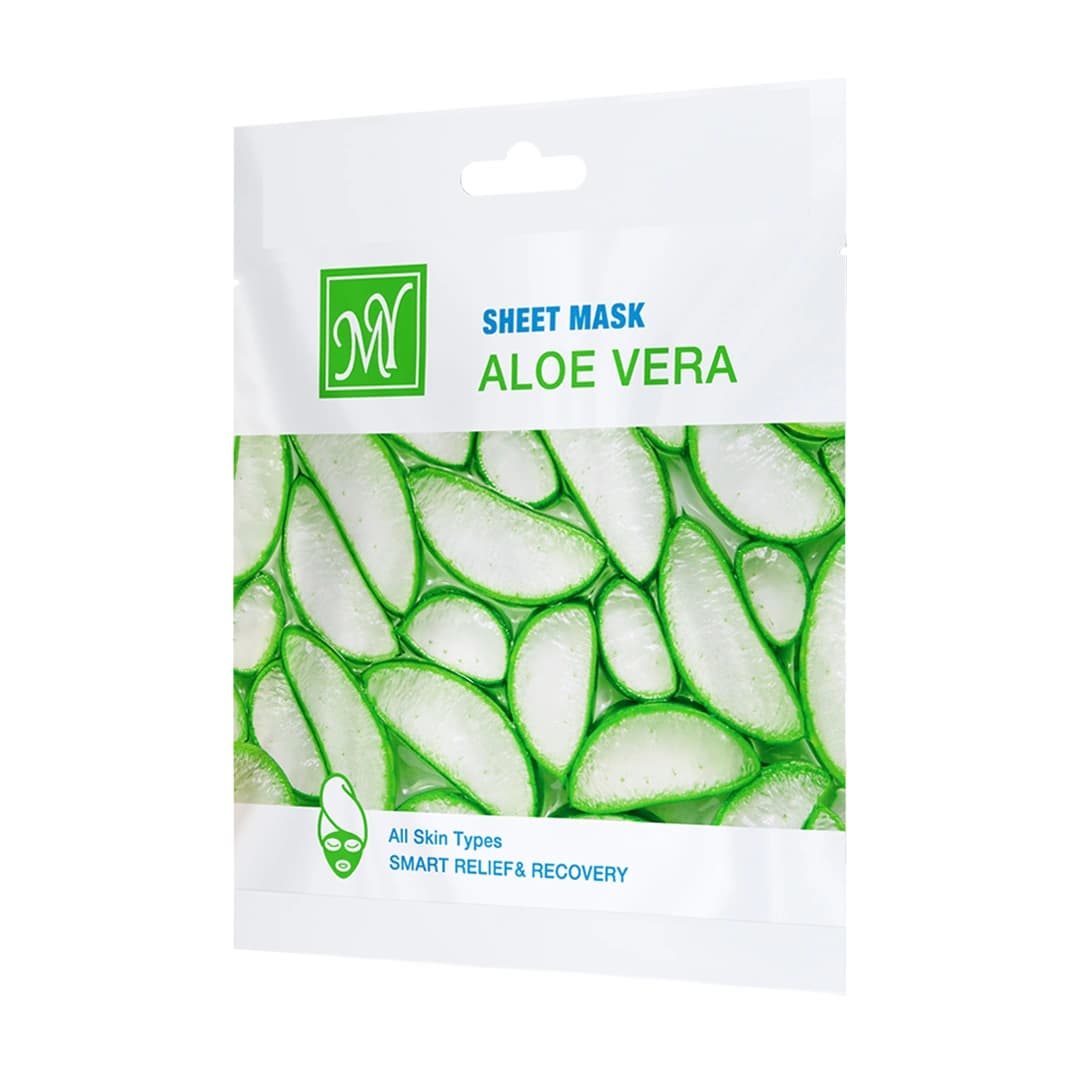 ماسک صورت ورقه‌ای آلوئه‌ ورا مای