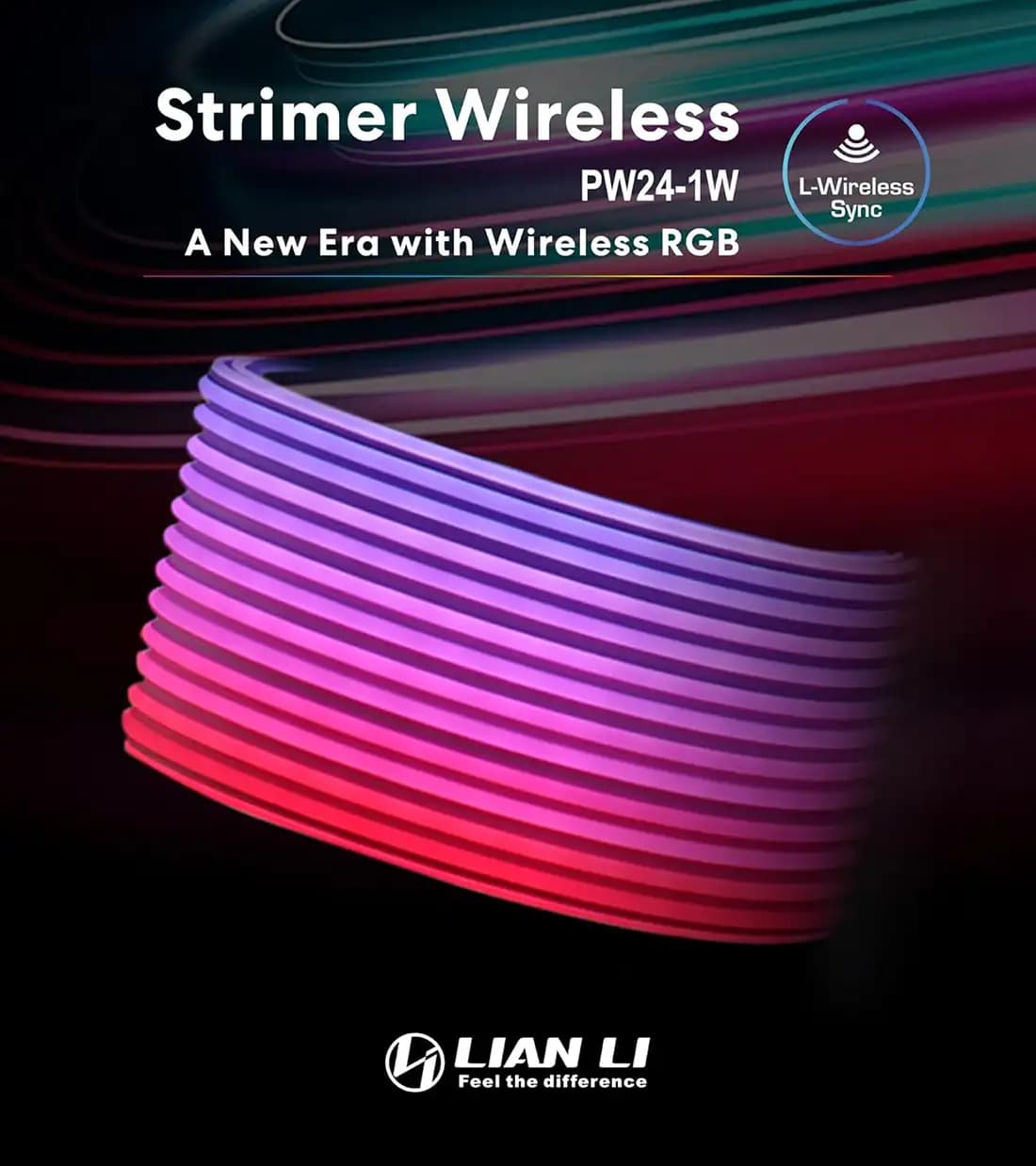 کابل اسلیو لیان لی Strimer Wireless 24 pin — تصویر ۵