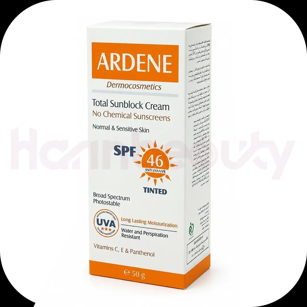 کرم ضد آفتاب رنگی آردن با SPF46 مناسب پوست معمولی و حساس حجم 50 میلی لیتر — تصویر ۱۰