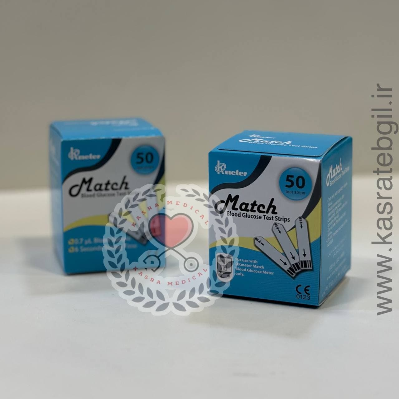 نوار تست قند خون مچ match | تاریخ جدید 50 عددی — تصویر ۲