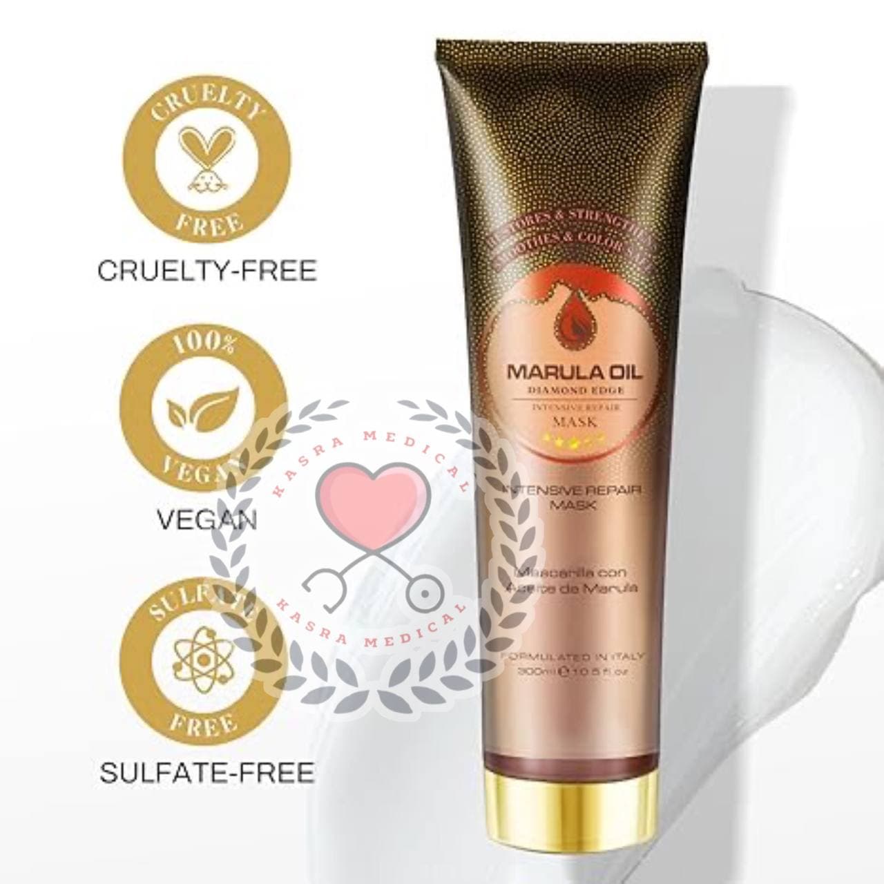 ماسک مو دایمند دیج مدل Marula OIL | حجم 300 میلی لیتر — تصویر ۲