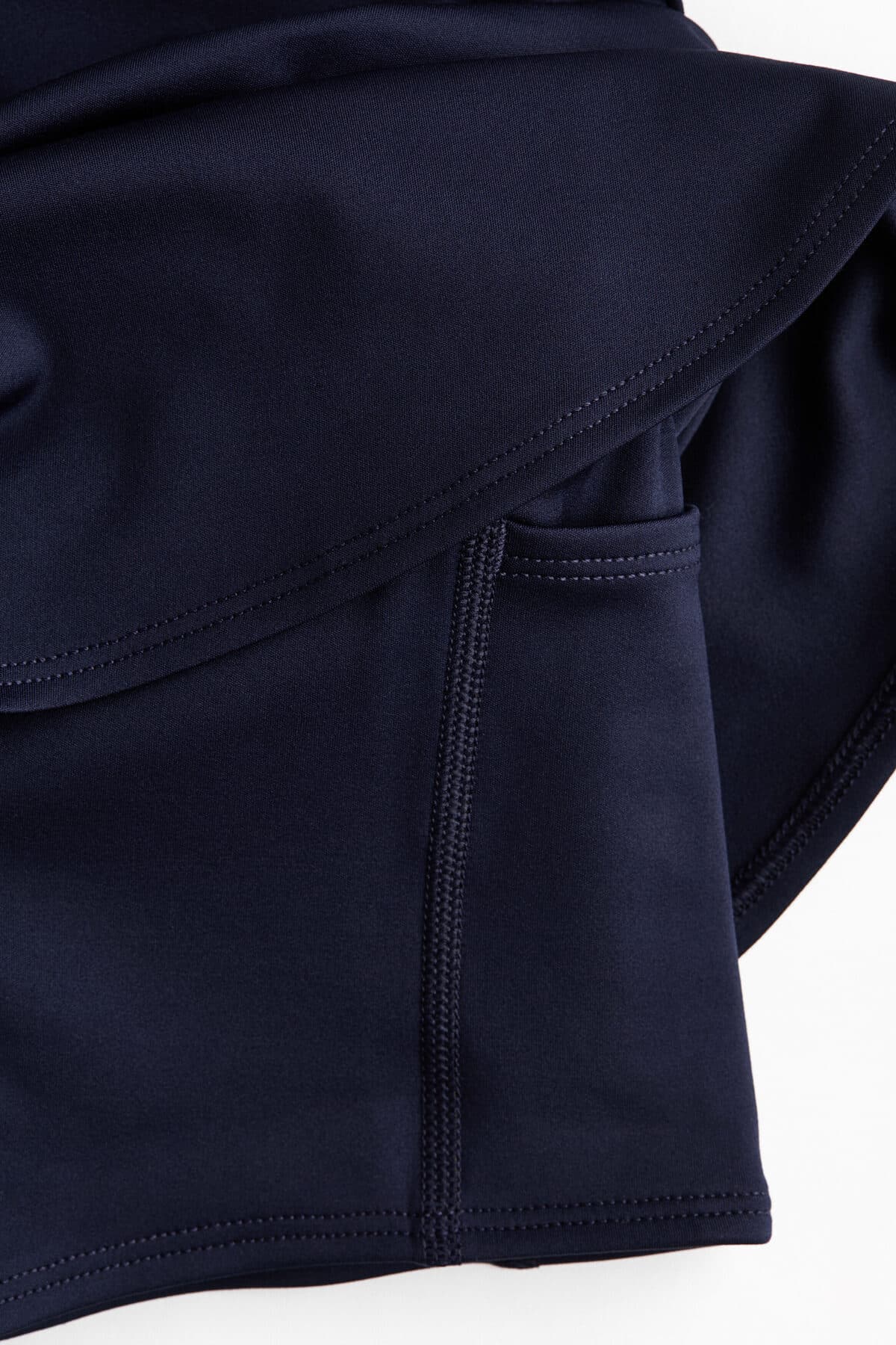 دامن اسپرت اچ اند ام دخترانه آبی سرمه ای راسته اسپرت | H&M TYCDD6C1E270D17C654588700 CN — تصویر ۴