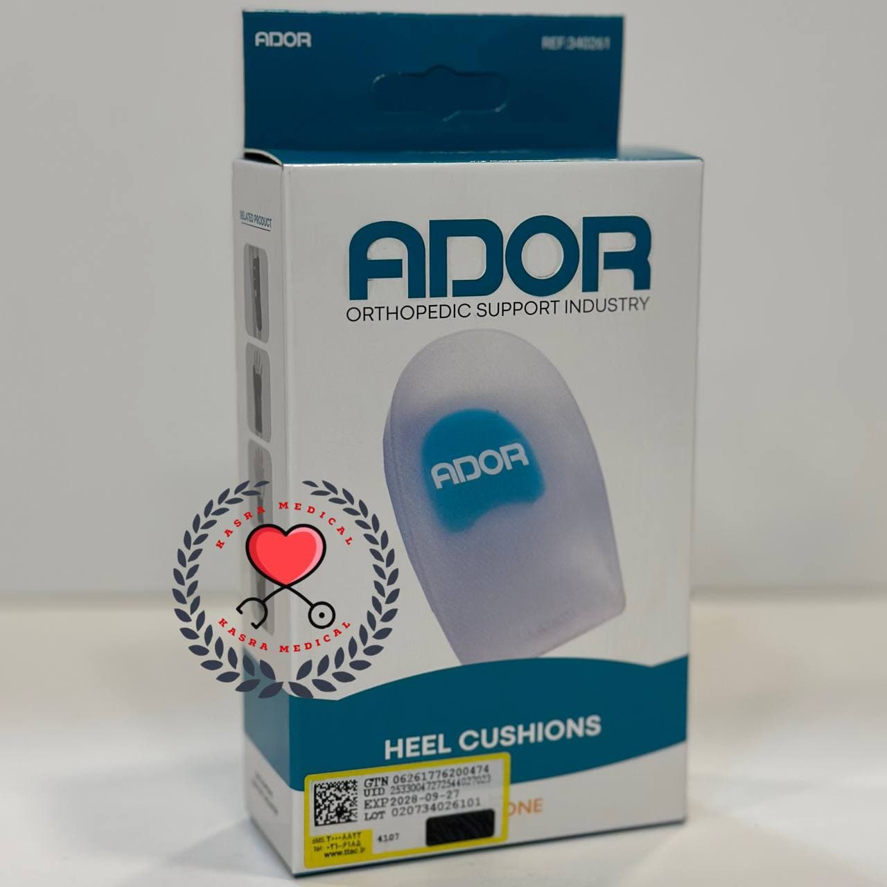 پدخارپاشنه سیلیکونی آدور Ador کد 340261