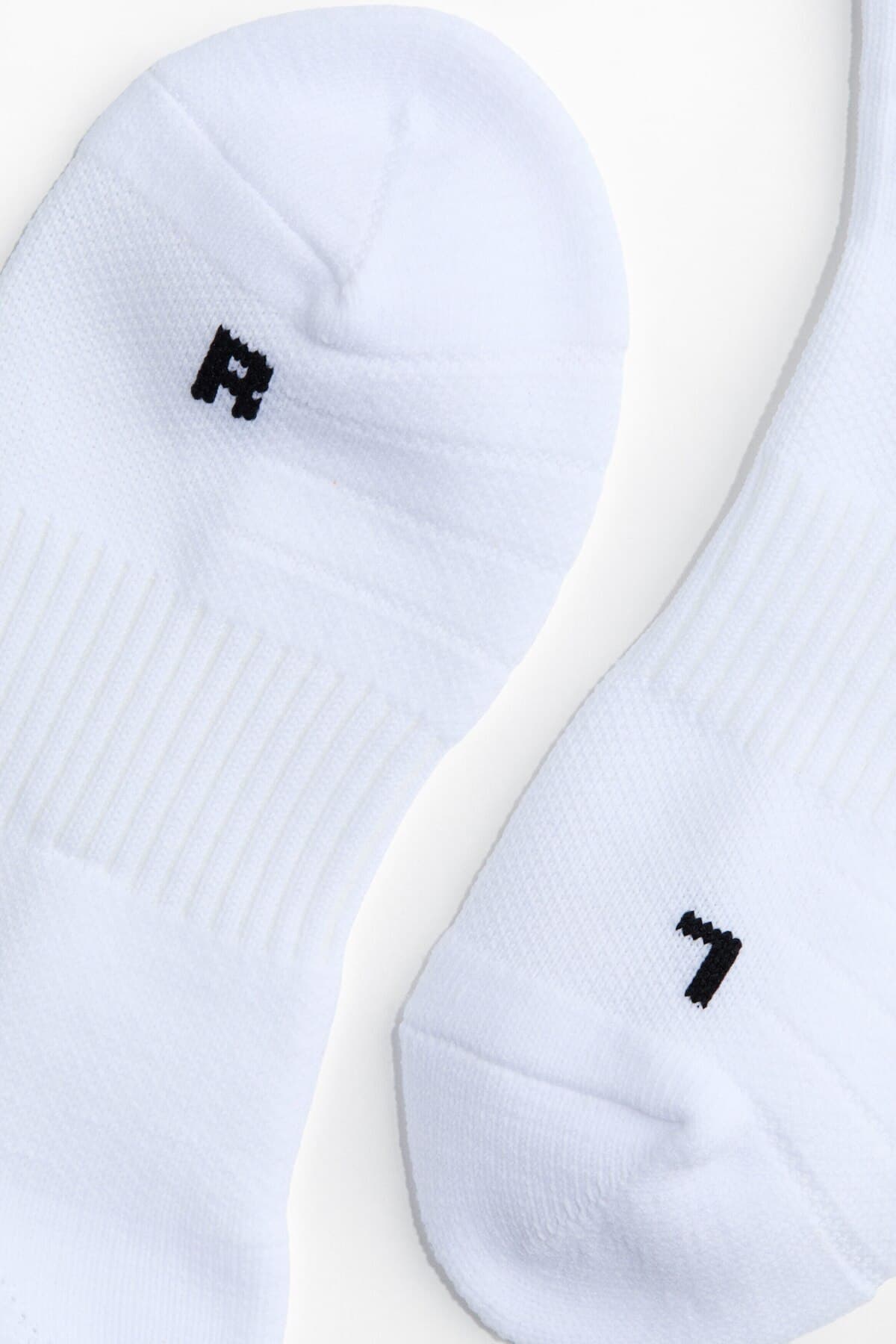 جوراب اچ اند ام پسرانه سفید راسته اسپرت | H&M 1344446 CN — تصویر ۲