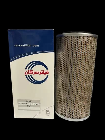 فیلتر روغن بنز ده سیلندر ، اتوبوس 457 سرکان کد 7765