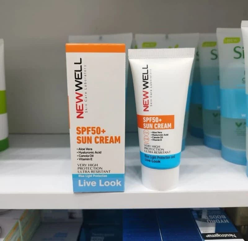 ضدآفتاب بی رنگ نیوول SPF50 — تصویر ۵