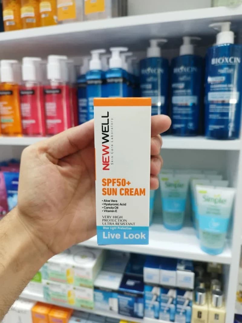 ضدآفتاب بی رنگ نیوول SPF50 — تصویر ۶