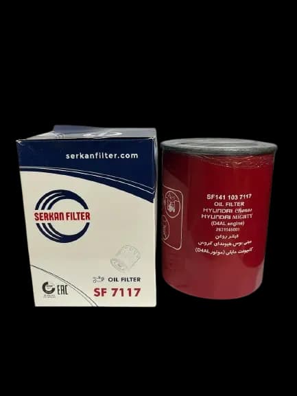 فیلتر روغن مینی بوس هیوندای کروس ، کامیونت مایتی سرکان کد 7117