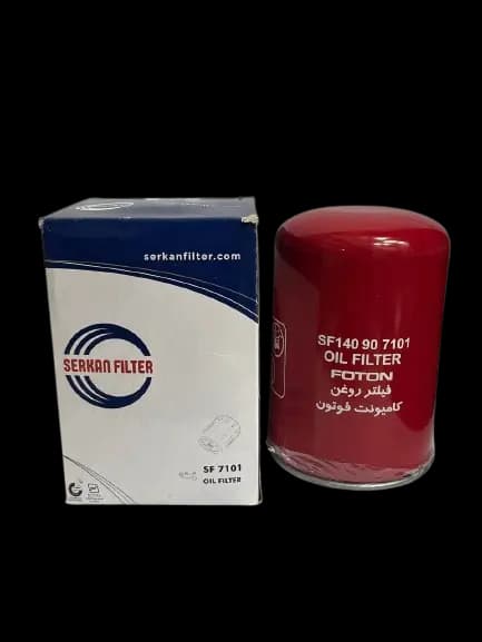 فیلتر روغن کامیونت فوتون سرکان کد 7101