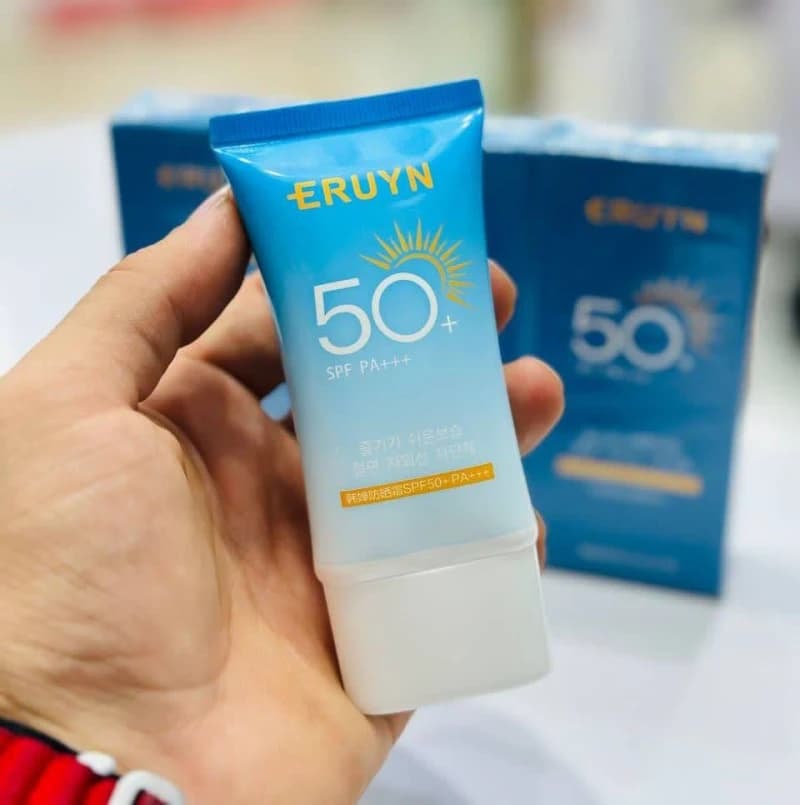 کرم ضدآفتاب کره ای SPF50 ERUYN — تصویر ۷