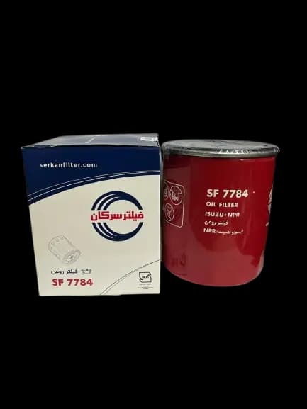 فیلتر روغن کامیونت ایسوزو NPR سرکان کد 7784