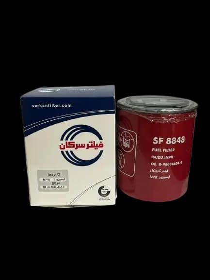 فیلتر گازوئیل ایسوزو NPR سرکان کد 8848