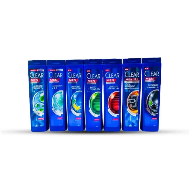 شامپو ضدشوره مردانه کلیر 7مدل