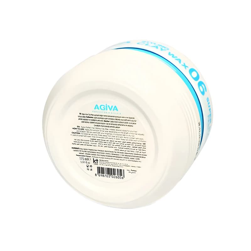 واکس مو آگیوا مدل 06، CLAY WAX 06 حجم 175 میلی‌لیتر، حالت دهنده قوی — تصویر ۲