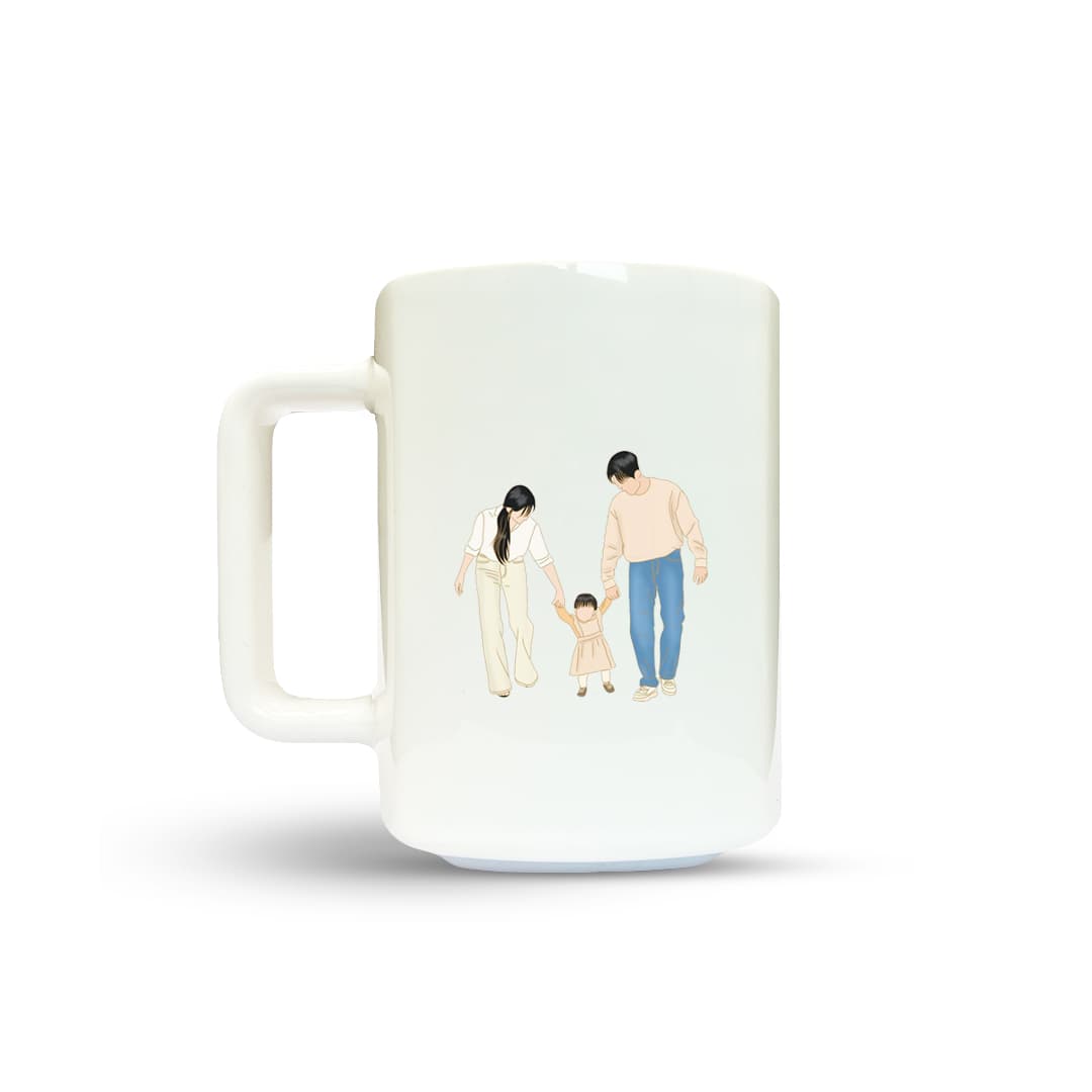 ماگ طرح خانوادگی کد 3068